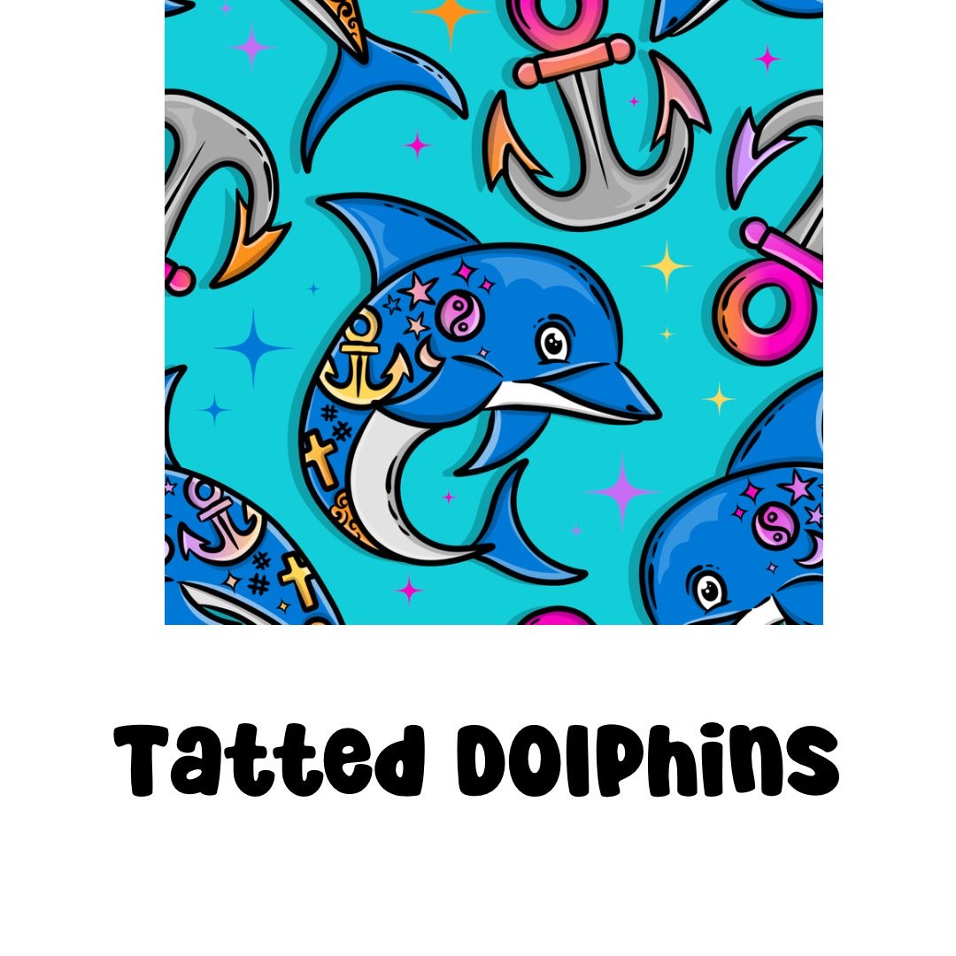 Tatted Dolphins