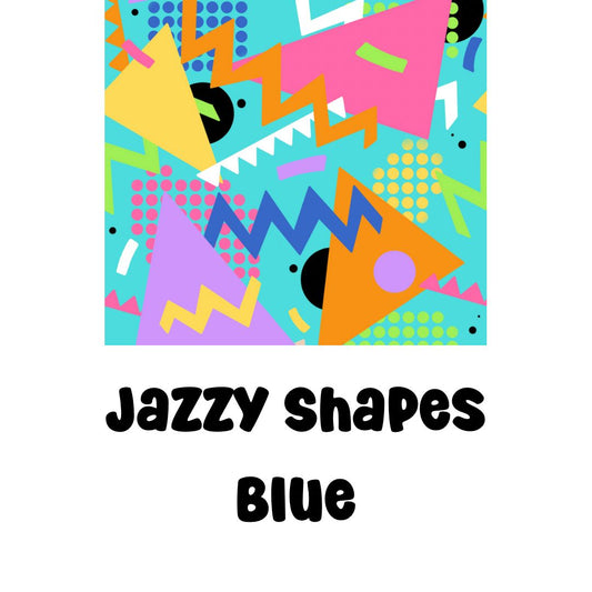 Jazzy Shapes- Blue