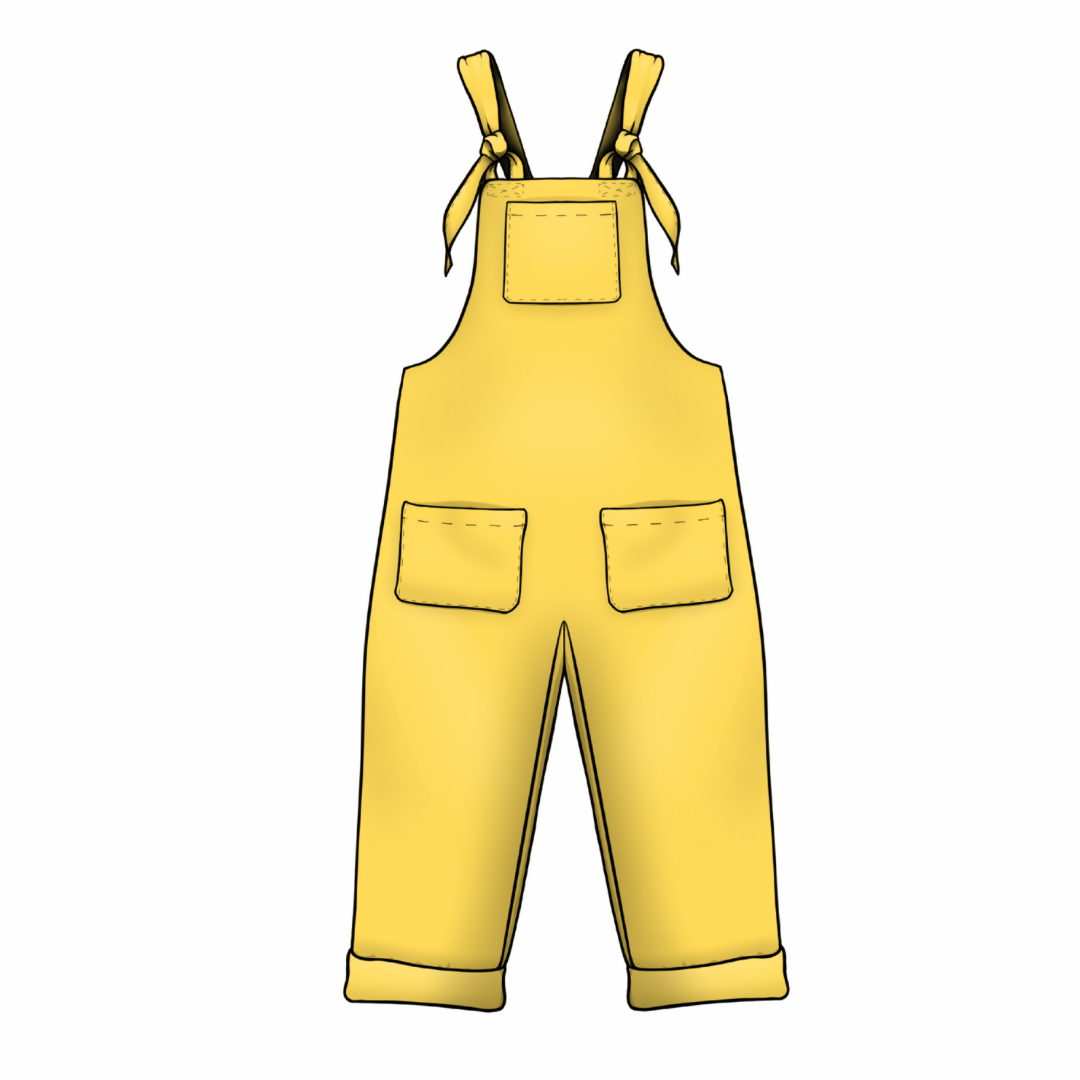 Tie Dungarees- YK